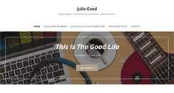 Desktop Screenshot of juliegood.com